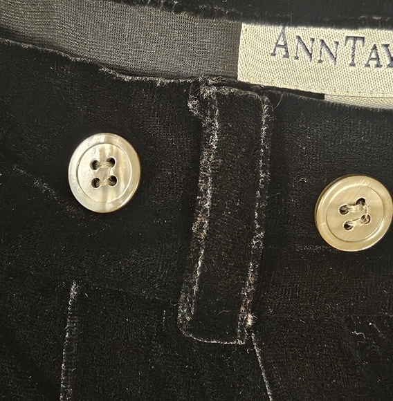 Women's High Rise Silk Rayon Velvet Trouser size 6 - Picture 9 of 11